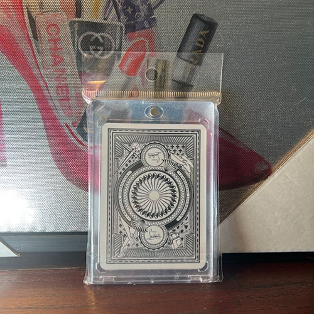 4 of Clubs Playing Card – New in Protective Display Case  Condition: New in case
